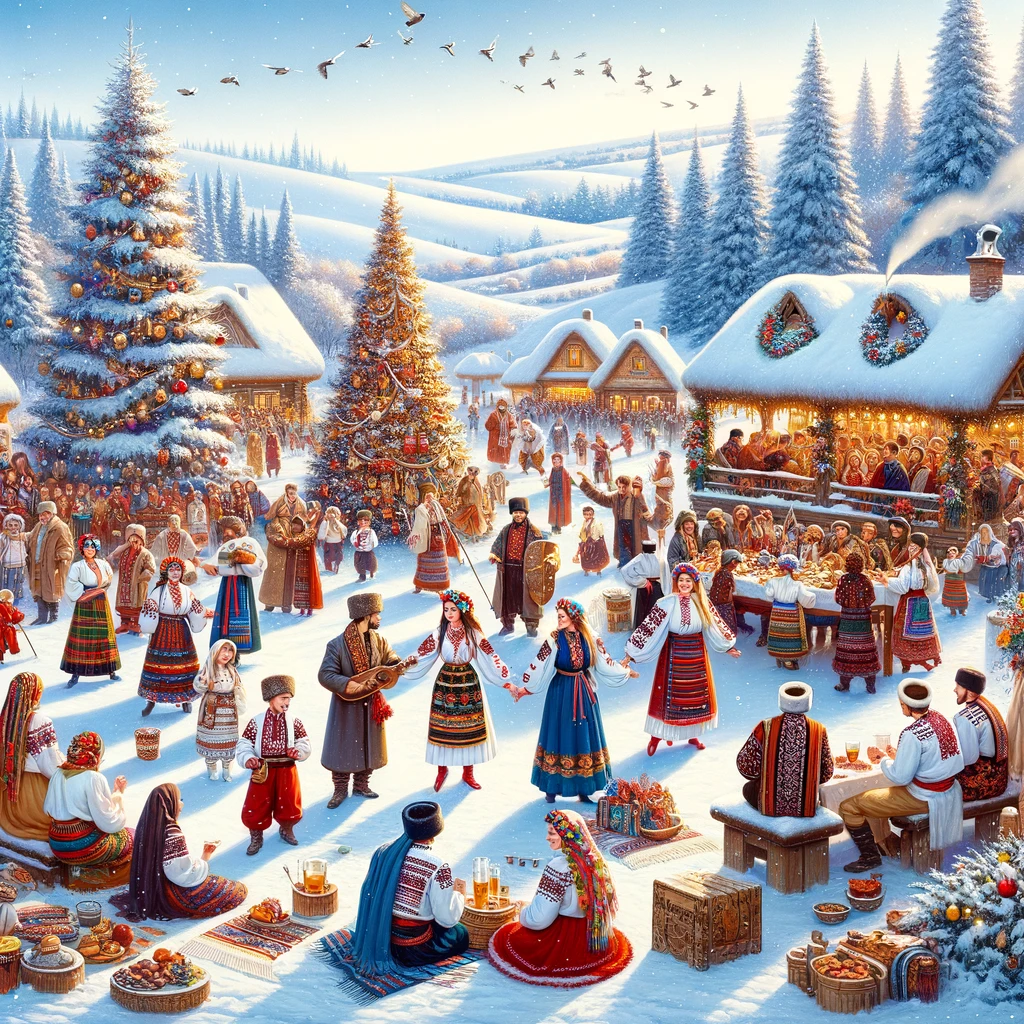 Зимові свята та обряди в Україні